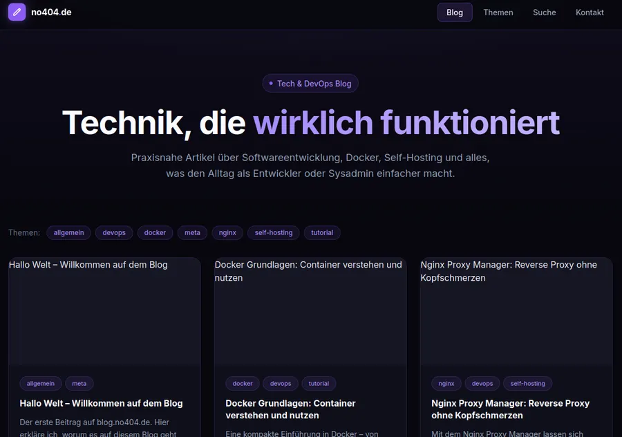 Vorschaubild für Eigener Blog erstellt mit Astro Astro
